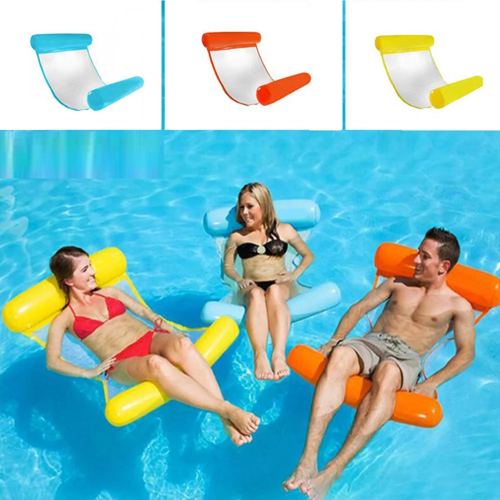 Floating Water Hammock Recliner Swimming Ring Inflatable Floating Bed Chair Swimming Pool Toy Floating Swimming Mattress 2021
Floating Water Hammock Recliner Swimming Ring Inflatable Floating Bed Chair Swimming Pool Toy Floating Swimming Mattress 2021