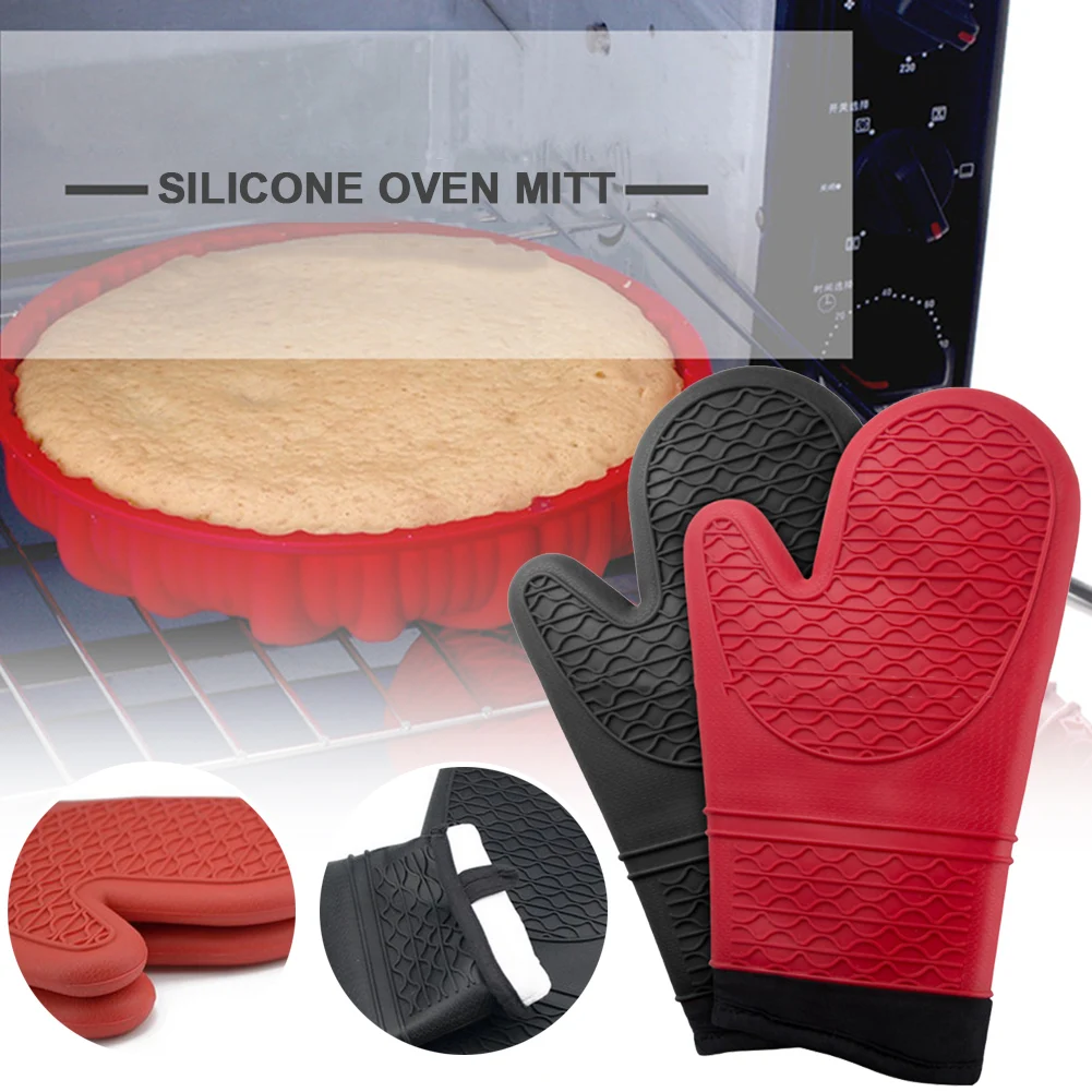 1 pcs Kitchen Microwave Mitt Insulated Oven Heat Resistant Silicone Glove Oven Pot Holder Baking BBQ Cooking Non-slip Tool Kitc
1 pcs Kitchen Microwave Mitt Insulated Oven Heat Resistant Silicone Glove Oven Pot Holder Baking BBQ Cooking Non-slip Tool Kitc