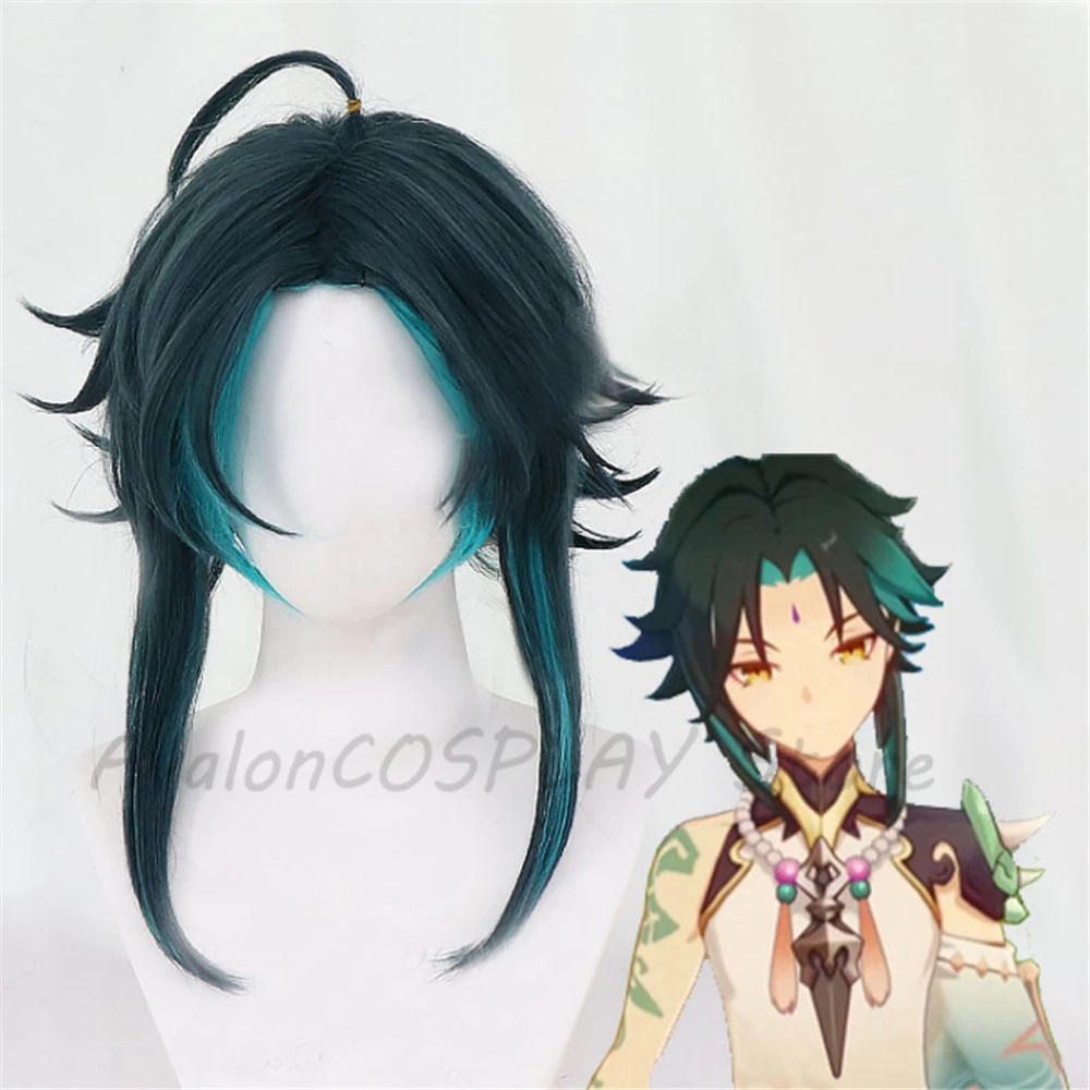New Hot Game Genshin Impact Qilin Bloodline Fairy Ganyu Cosplay Wigs Gradient Blue Halloween Anime Carnival Customized Hair
New Hot Game Genshin Impact Qilin Bloodline Fairy Ganyu Cosplay Wigs Gradient Blue Halloween Anime Carnival Customized Hair