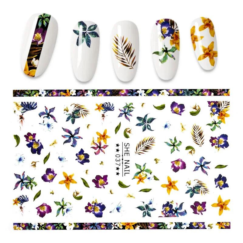 Наклейки для ногтей, самоклеящиеся наклейки с листьями, цветами, стикеры 3D на ногти Nail Art, 1 шт.
Наклейки для ногтей, самоклеящиеся наклейки с листьями, цветами, стикеры 3D на ногти Nail Art, 1 шт.