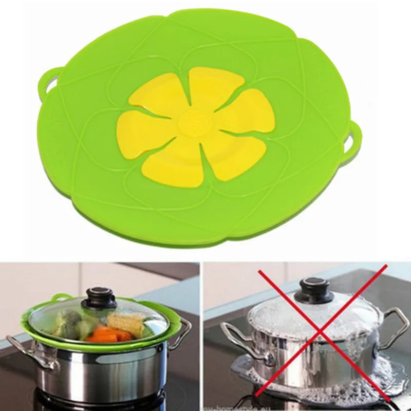 1pc Silicone Lid Spill Stopper Cover for Pot Pan Cooking Tools Kitchen Accessories Flower Cookware Home Kitchen Gadgets Tools
1pc Silicone Lid Spill Stopper Cover for Pot Pan Cooking Tools Kitchen Accessories Flower Cookware Home Kitchen Gadgets Tools