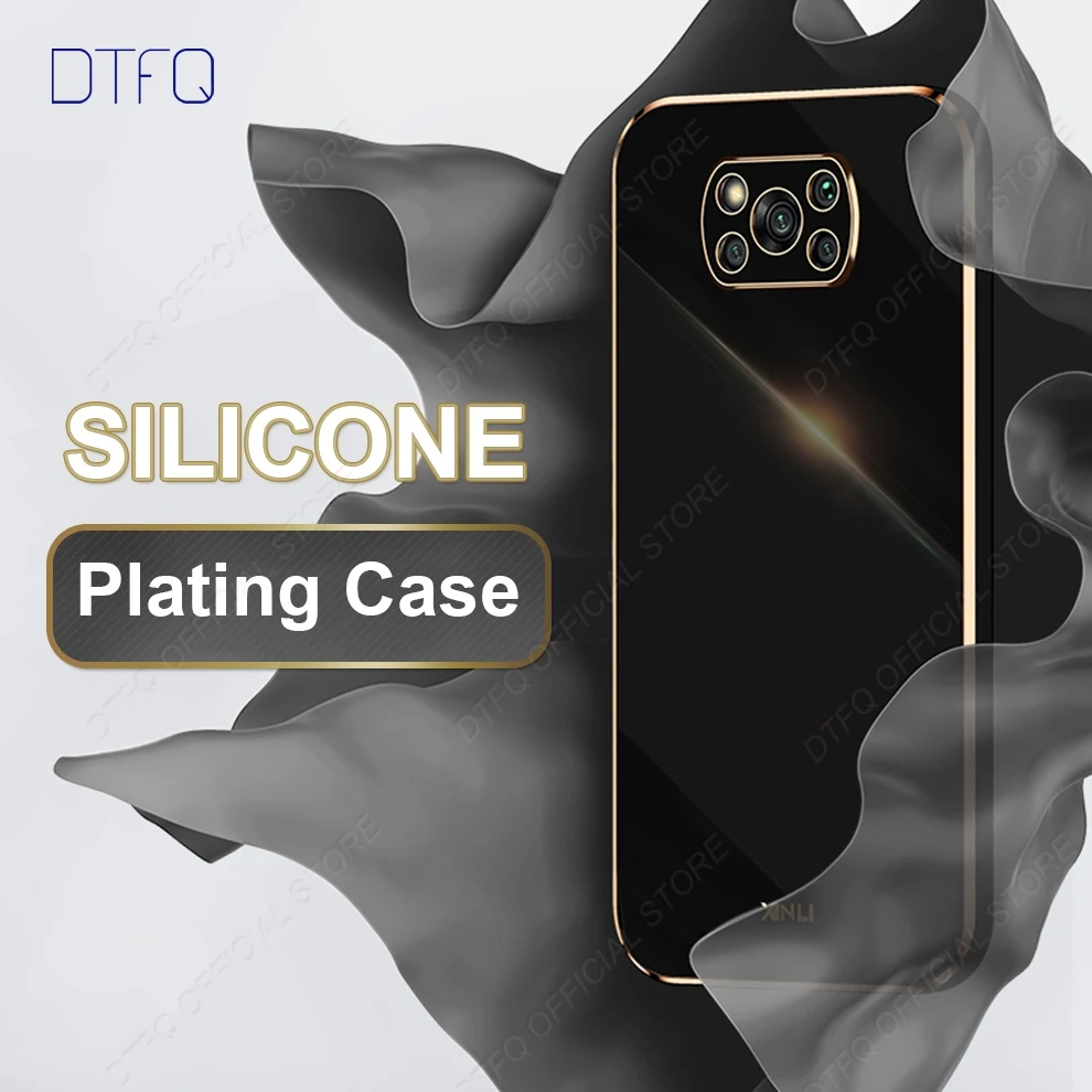 Case for POCO X3 Pro Luxury Electro Plating Back Cover Soft Silicone Case for POCO F3 Funda Coque Case for POCO M3 Pro X3 NFC M3
Case for POCO X3 Pro Luxury Electro Plating Back Cover Soft Silicone Case for POCO F3 Funda Coque Case for POCO M3 Pro X3 NFC M3