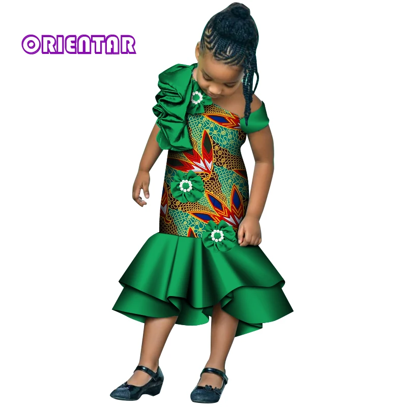 Girls African Dress Children Bazin Riche Dashiki Mermaid Dress Fashion Cute Party Dresses Kids African Print Clothing WYT598
Girls African Dress Children Bazin Riche Dashiki Mermaid Dress Fashion Cute Party Dresses Kids African Print Clothing WYT598