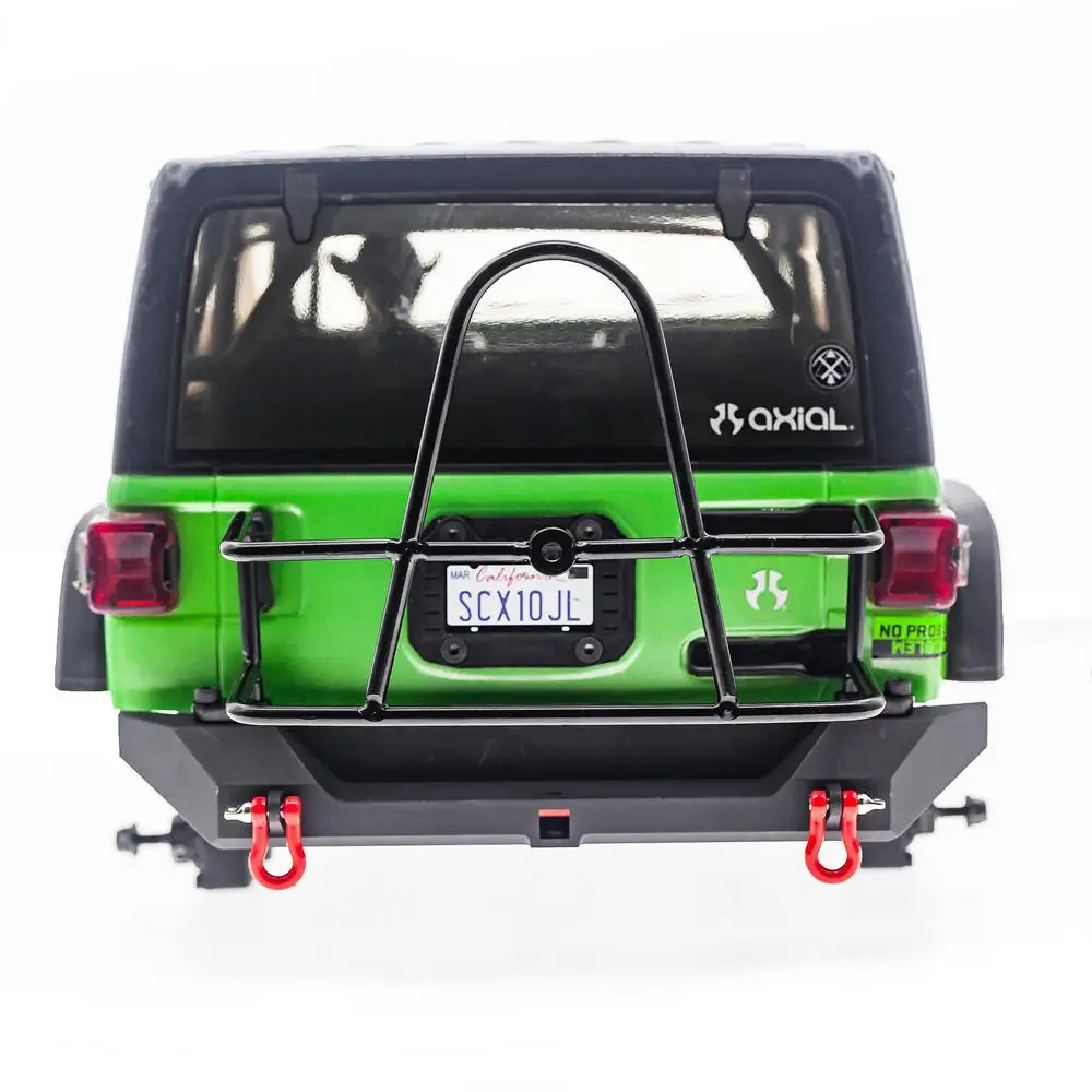 Universal Metal Front/Rear Bumper with Rear Spare Tire Bracket for 1:10 RC Crawler Car TRX4 Defender Axial SCX10 90046 AX103007
Universal Metal Front/Rear Bumper with Rear Spare Tire Bracket for 1:10 RC Crawler Car TRX4 Defender Axial SCX10 90046 AX103007