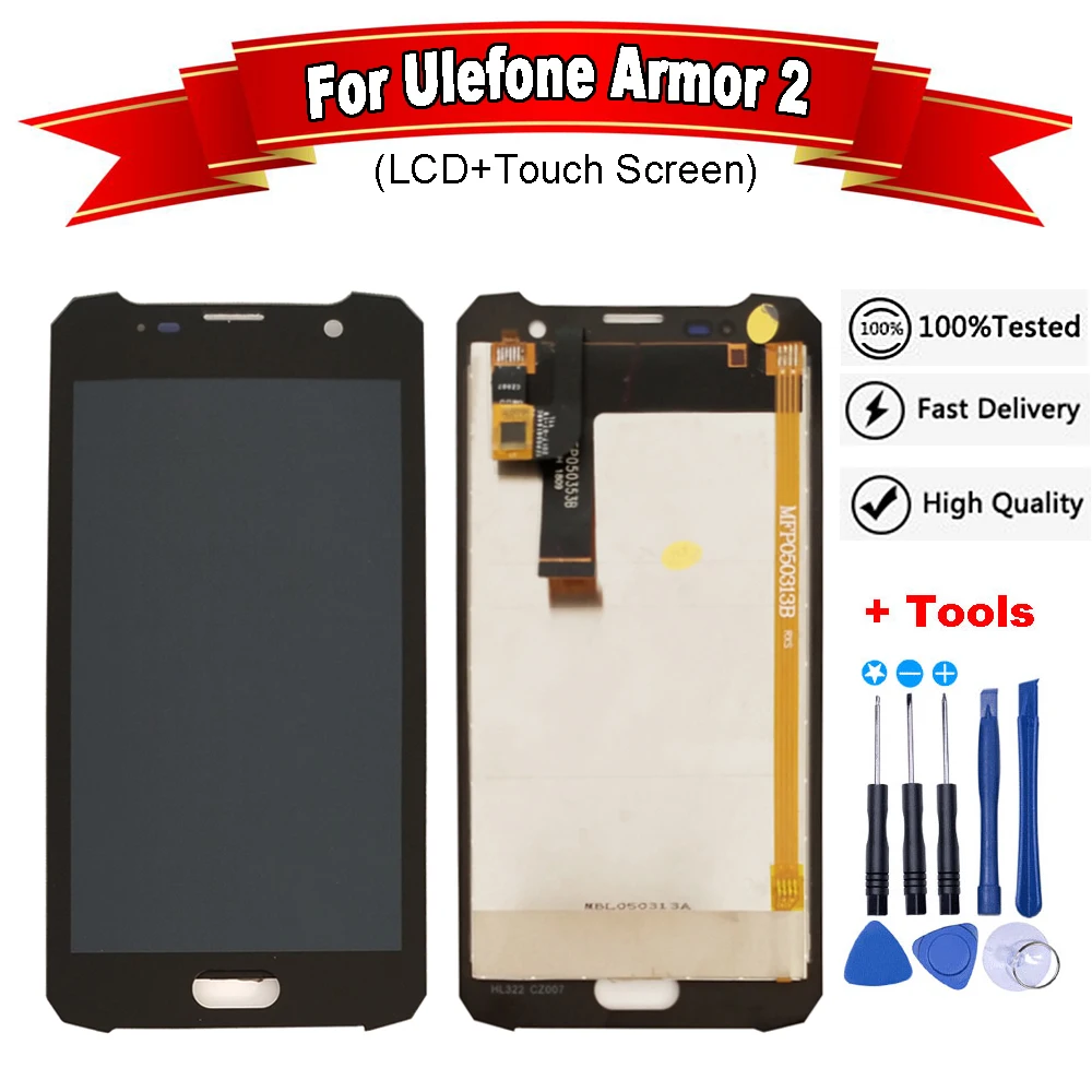 ЖК дисплей 5 0 дюйма для Ulefone Armor 2 + сменный дигитайзер сенсорного экрана