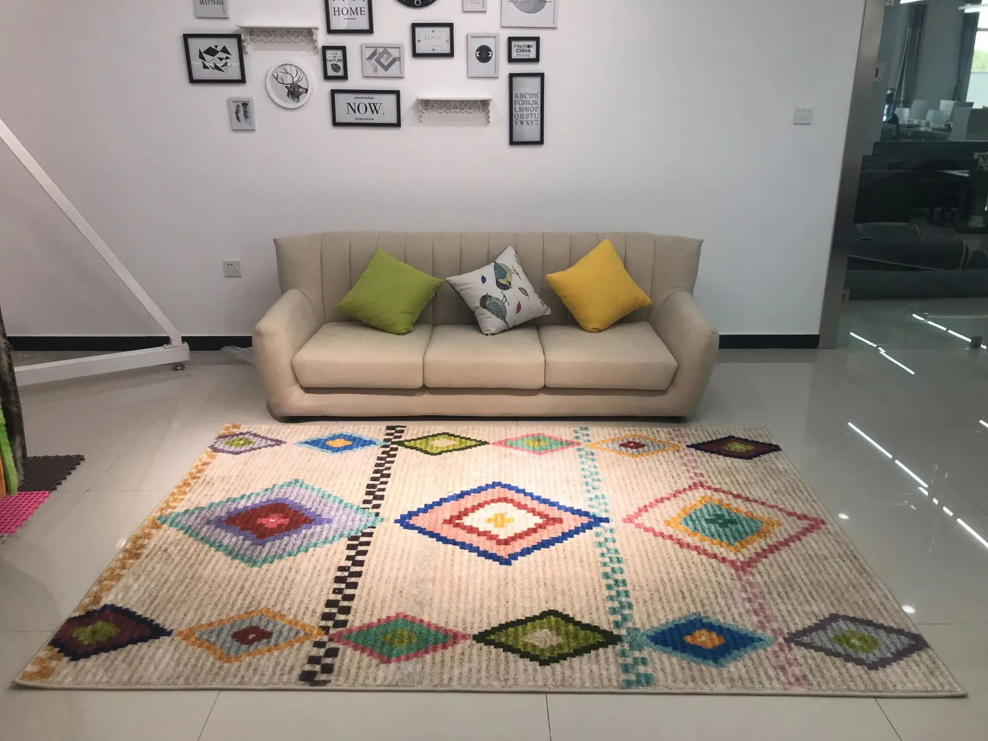 Geometric Minimalist Modern Style Floor Mats Bathroom Kitchen Non-Slip Mat Carpet Living Room Carpet Bedroom Bedside Mat Can Be
Geometric Minimalist Modern Style Floor Mats Bathroom Kitchen Non-Slip Mat Carpet Living Room Carpet Bedroom Bedside Mat Can Be