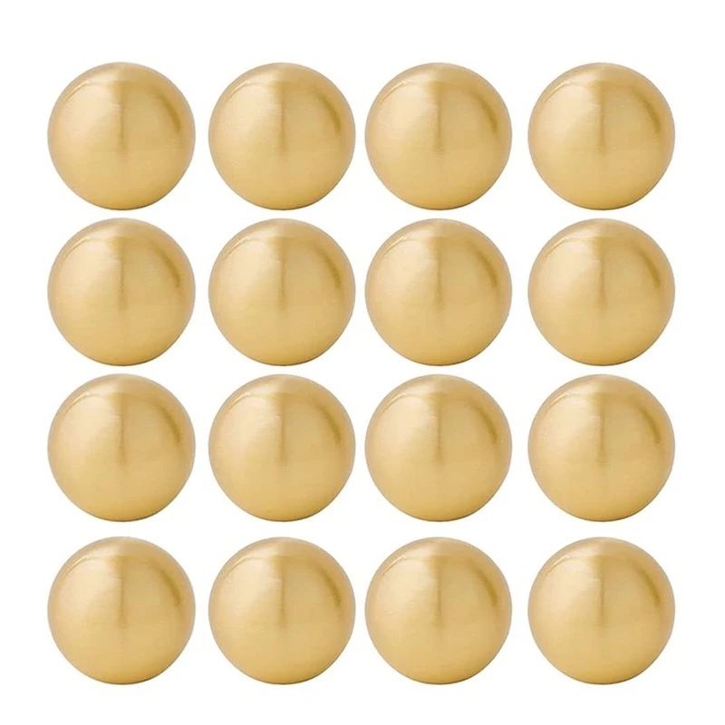 16Pcs Drawer Cabinet Knobs Pulls Brass Gold Knobs for Cabinets for Kitchen Cupboard Bedroom Furniture Door (with Screws)
16Pcs Drawer Cabinet Knobs Pulls Brass Gold Knobs for Cabinets for Kitchen Cupboard Bedroom Furniture Door (with Screws)