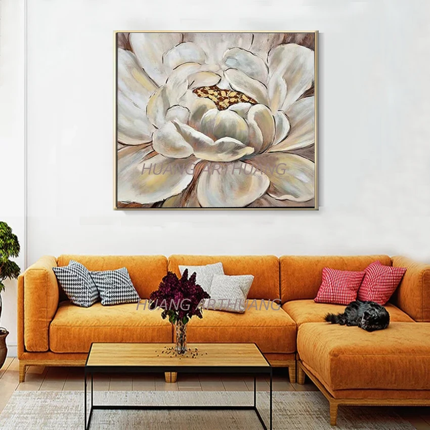 Wall Art Canvas acrylic painting abstract flower painting hand painted Wall art Pictures for living room home decor
Wall Art Canvas acrylic painting abstract flower painting hand painted Wall art Pictures for living room home decor