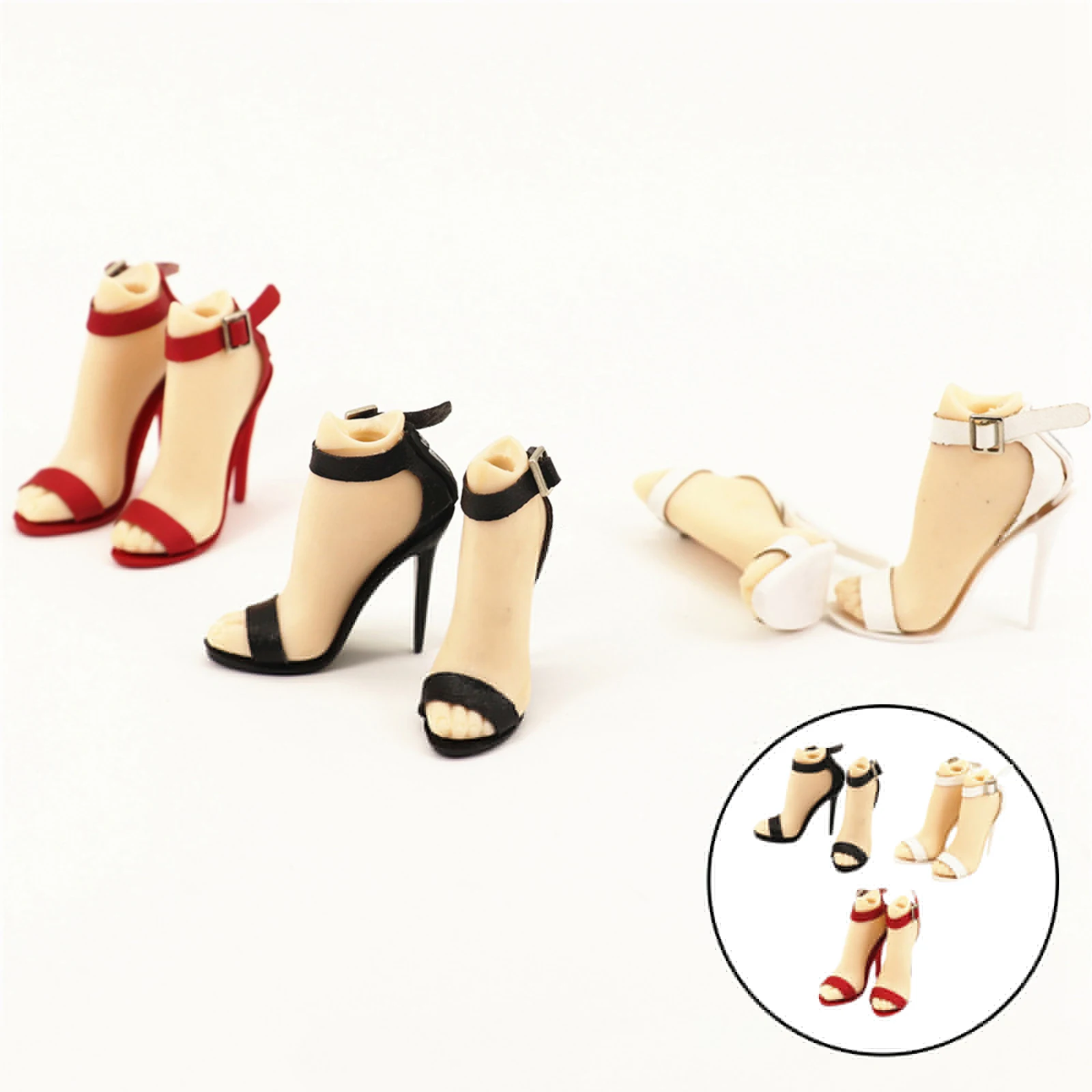 1:6 Womans Classic Ankle Strap Stiletto High Heels Pumps Sandals Shoes for 12inch PH HT JO Action Figure Dolls Accessory
1:6 Womans Classic Ankle Strap Stiletto High Heels Pumps Sandals Shoes for 12inch PH HT JO Action Figure Dolls Accessory