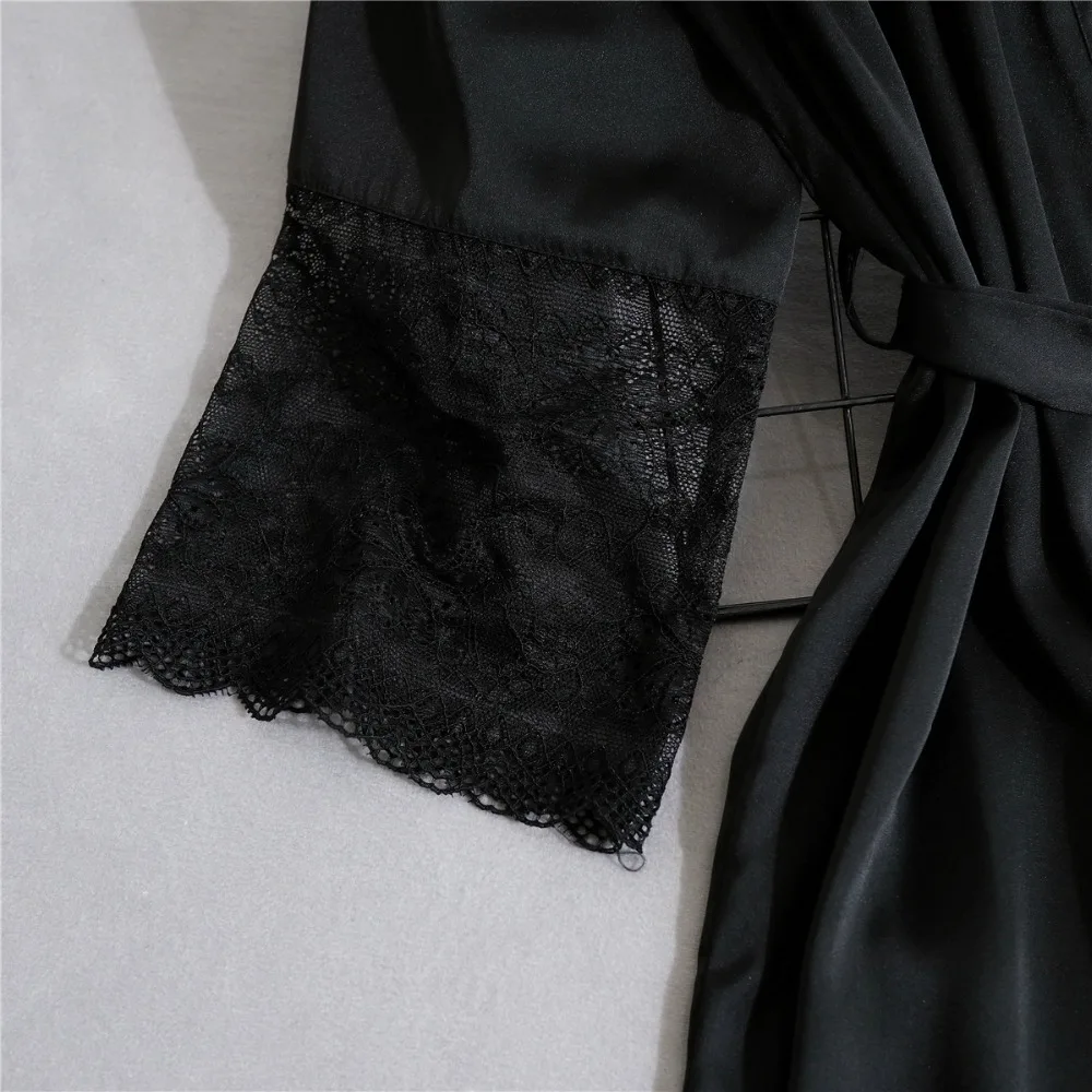 Women Silk Satin Short Night Robe Solid Kimono Robe Sexy Lace Trim Bathrobe Peignoir Bride Bridesmaid Robe Fashion Dressing Gown
Women Silk Satin Short Night Robe Solid Kimono Robe Sexy Lace Trim Bathrobe Peignoir Bride Bridesmaid Robe Fashion Dressing Gown