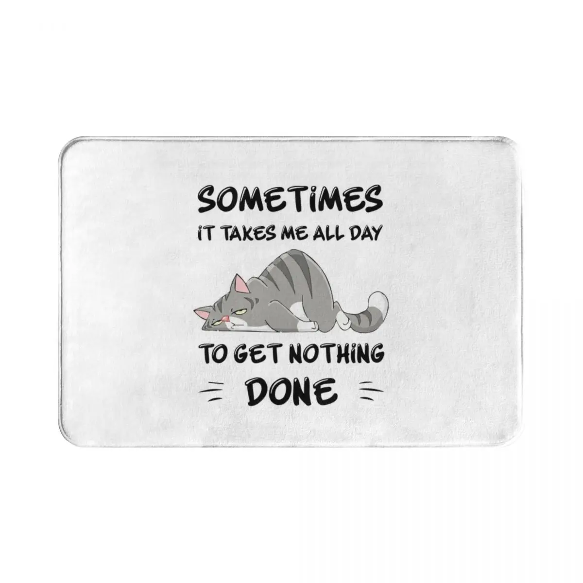 Иногда для меня требуется весь день, чтобы ничего не сделать, коврик, подкладка для ног, полиэстер, противоскользящий, для кухни, спальни, бал... 
Иногда для меня требуется весь день, чтобы ничего не сделать, коврик, подкладка для ног, полиэстер, противоскользящий, для кухни, спальни, бал...