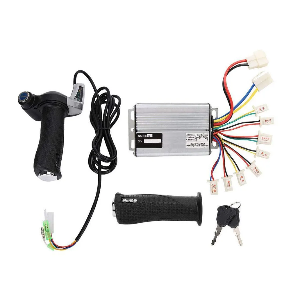 36V/48V 1000W Electric Vehicle Brush Controller Throttle Grip For Electric Scooter E-Bike Anti-speed Car Suit
36V/48V 1000W Electric Vehicle Brush Controller Throttle Grip For Electric Scooter E-Bike Anti-speed Car Suit