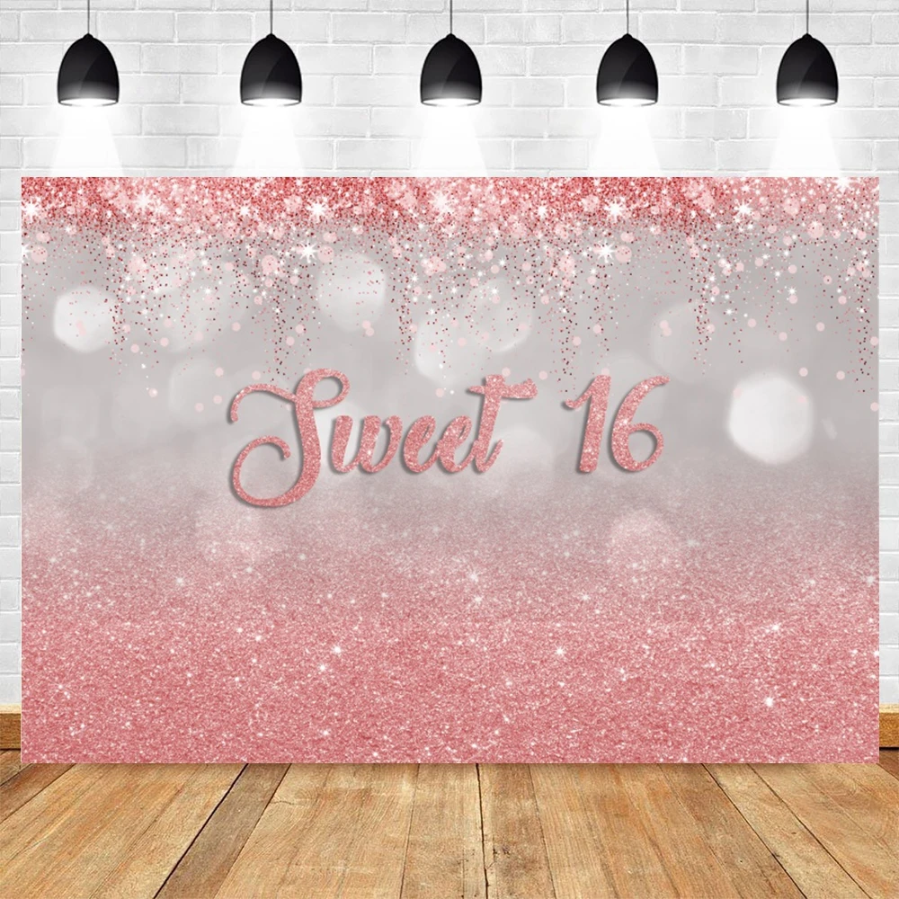 Pink Dots Glitter Princess Baby Girl 16th Birthday Backdrop Custom Vinyl Photography Background Photophone Photocall Photozone
Pink Dots Glitter Princess Baby Girl 16th Birthday Backdrop Custom Vinyl Photography Background Photophone Photocall Photozone