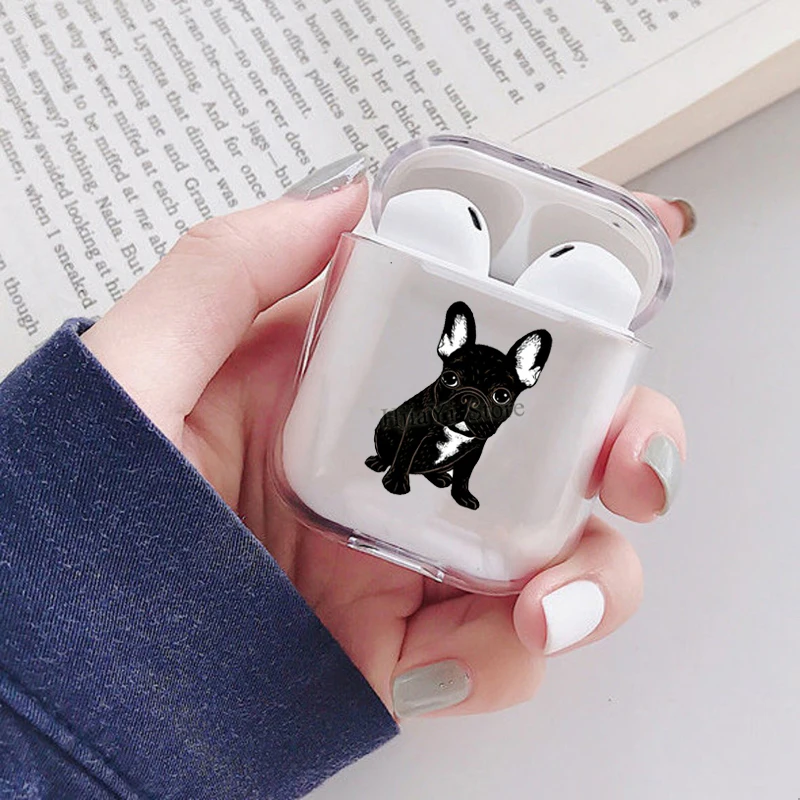 French Bulldog Soft TPU Case For Apple AirPods 2 Transparent Earphone Case For Airpods 1 Funda Capa
French Bulldog Soft TPU Case For Apple AirPods 2 Transparent Earphone Case For Airpods 1 Funda Capa