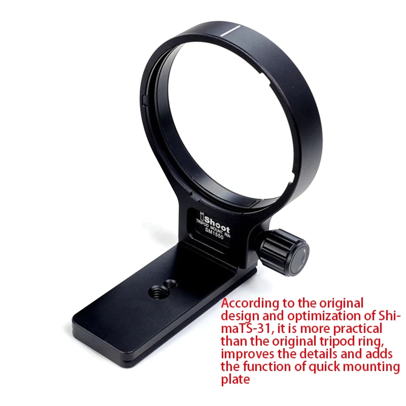 IShoot Lens Support Collar Tripod Mount Ring for Sigma AF APO 50-500mm F4.5-6.3 DG OS HSM, AF APO 120-300mm F2.8 DG OS HSM Arca
IShoot Lens Support Collar Tripod Mount Ring for Sigma AF APO 50-500mm F4.5-6.3 DG OS HSM, AF APO 120-300mm F2.8 DG OS HSM Arca