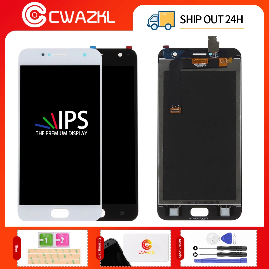 CWAZKL для Asus Zenfone 4 Selfie ZB553KL lcd X00LD X00LDA ЖК-дисплей панель сенсорный экран дигитайзер