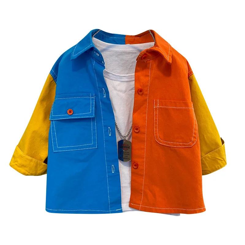 Baby Girl Jacket Boy Coat Clothes fashion Patchwork Jacket Baby Boy Long Sleeves Spring Autumn Kids Clothes
Baby Girl Jacket Boy Coat Clothes fashion Patchwork Jacket Baby Boy Long Sleeves Spring Autumn Kids Clothes