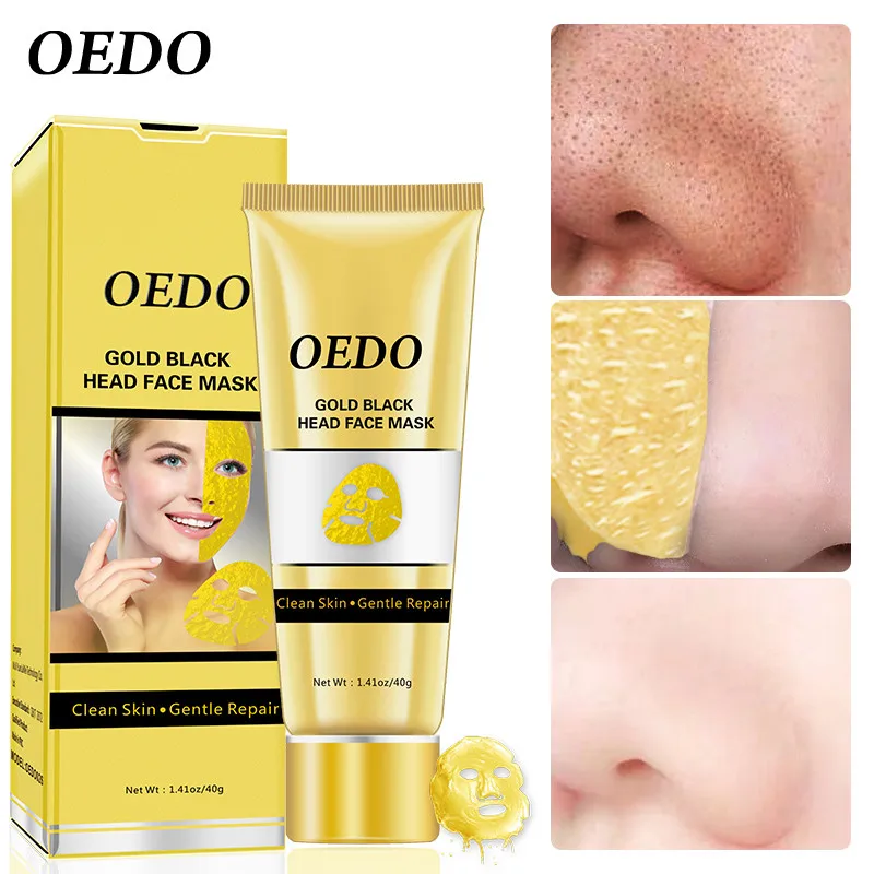 OEDO Gold Blackhead Removing Mask Shrinks Pores Remove Acne Improves Rough Skin Acne Blackhead Mask Facial Moisturizing Cream
OEDO Gold Blackhead Removing Mask Shrinks Pores Remove Acne Improves Rough Skin Acne Blackhead Mask Facial Moisturizing Cream