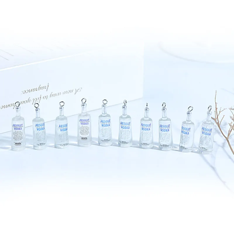 10pcs/lot Mini Water bottles Small Vials White Miniature Clear Pendants Alloy Ring Connector Acrylic Charms For Jewelry Findings
10pcs/lot Mini Water bottles Small Vials White Miniature Clear Pendants Alloy Ring Connector Acrylic Charms For Jewelry Findings