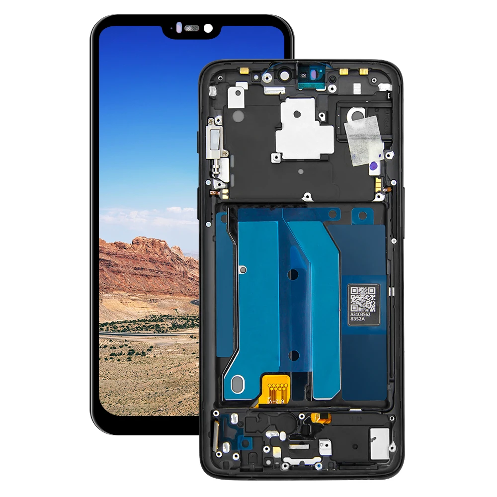 ЖК-дисплей 6,28 "TFT для Oneplus 6, ЖК-дисплей для One Plus 6 1 + 6 LCD с заменой рамки
ЖК-дисплей 6,28 "TFT для Oneplus 6, ЖК-дисплей для One Plus 6 1 + 6 LCD с заменой рамки