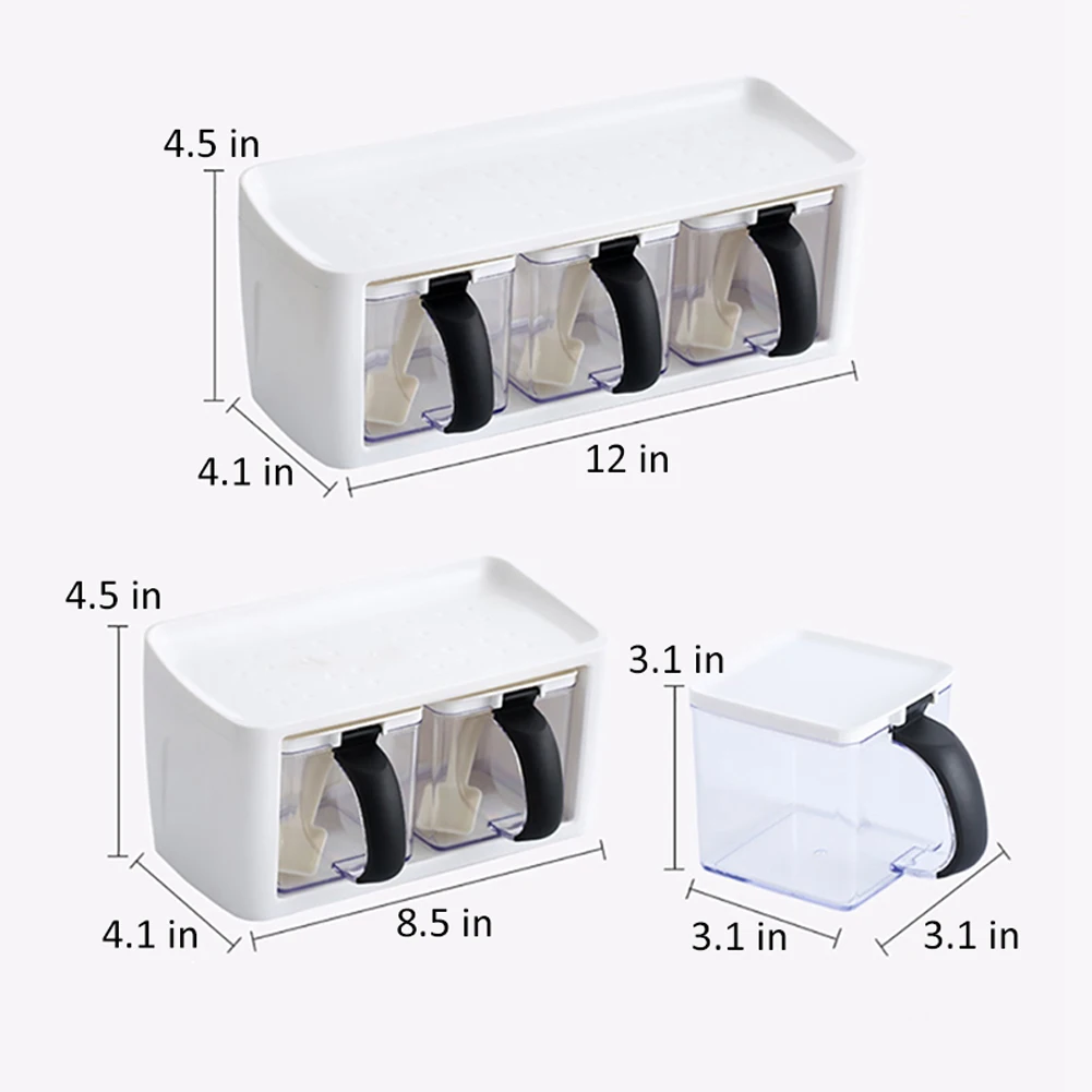 Salt seasoning box kitchen set household combination storage seasoning seasoning seasoning jar storage box
Salt seasoning box kitchen set household combination storage seasoning seasoning seasoning jar storage box
