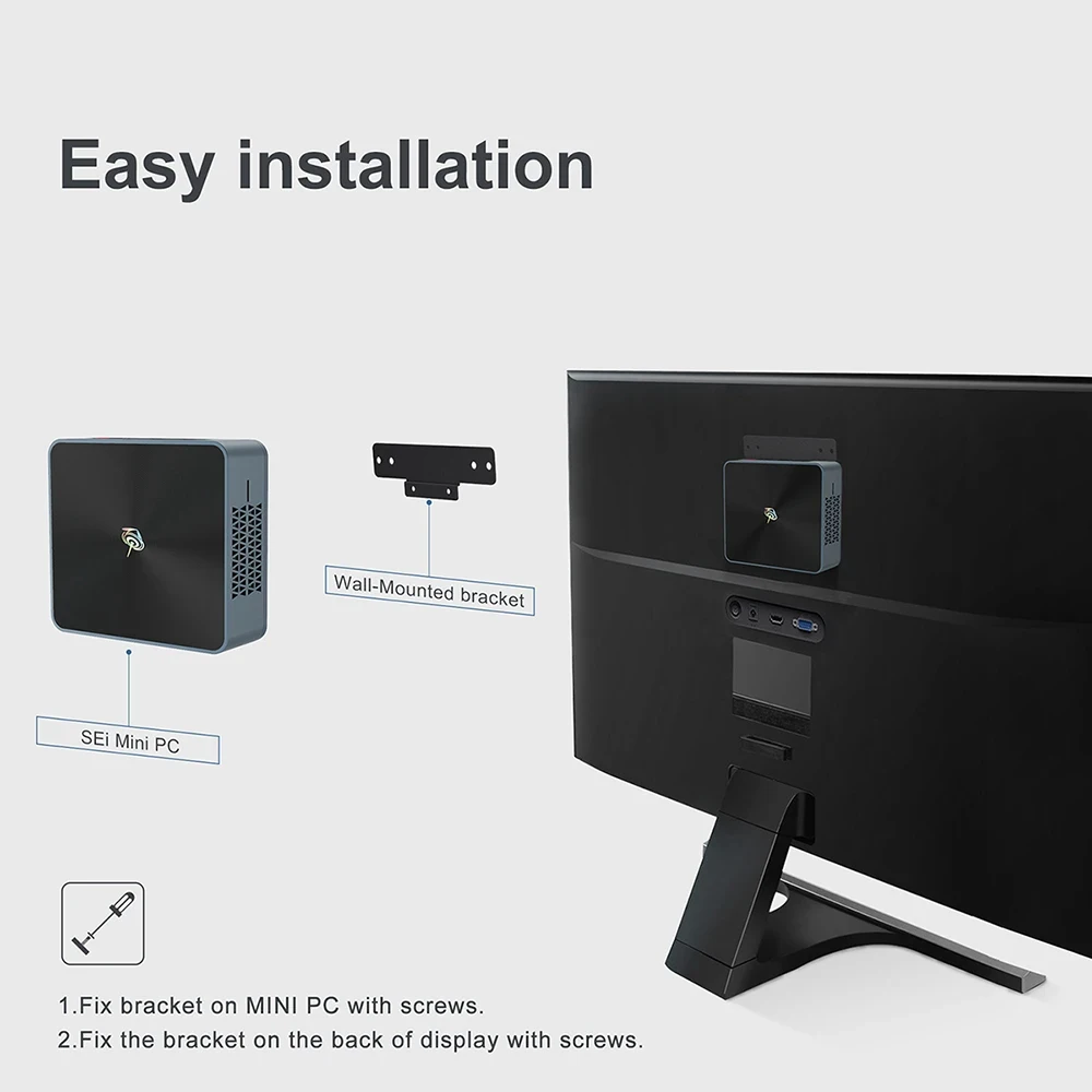 Beelink SEi10 Mini PC I3-10110U CPU 8+256G/16+512G Bluetoth 5.0 Wifi6 1000M LAN Type-C USB3.0 HD 4K Display Mini PC Office
Beelink SEi10 Mini PC I3-10110U CPU 8+256G/16+512G Bluetoth 5.0 Wifi6 1000M LAN Type-C USB3.0 HD 4K Display Mini PC Office