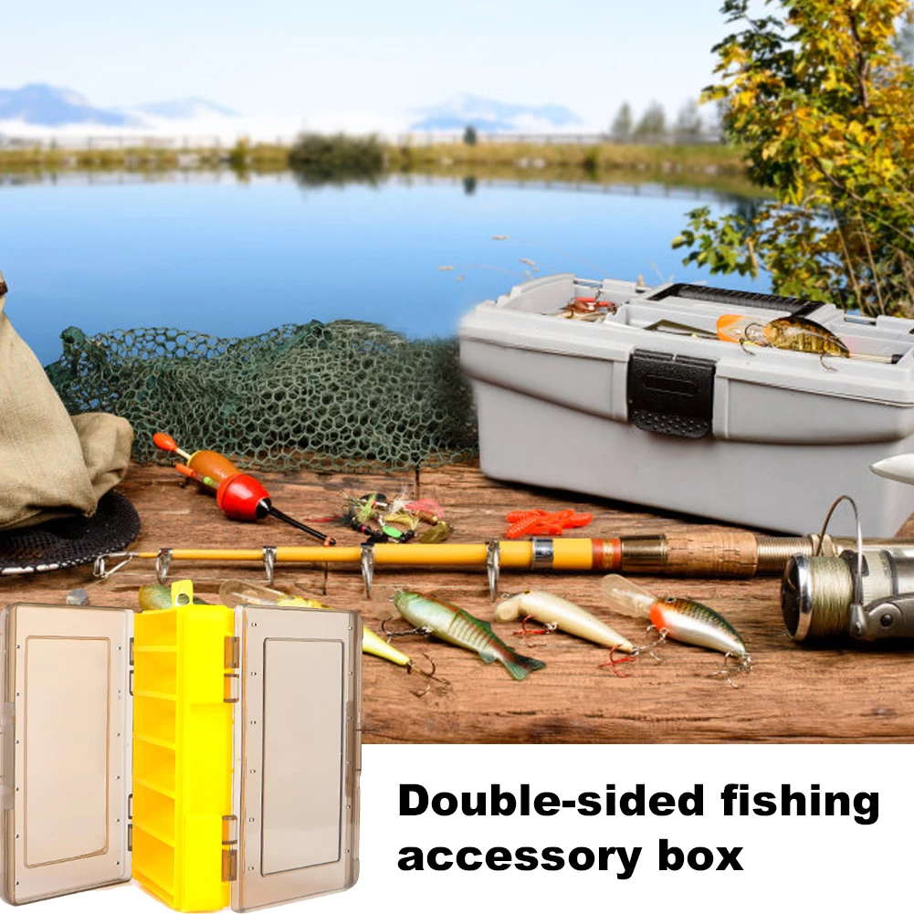 Fishing Box 12 Compartments Fishing Accessories Lure Hook Boxes Storage Double Sided High Strength Fishing Tackle Box
Fishing Box 12 Compartments Fishing Accessories Lure Hook Boxes Storage Double Sided High Strength Fishing Tackle Box