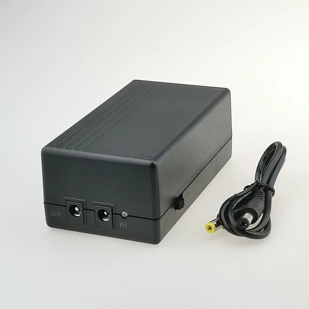 12V 1A 57 72 W Безопасный резервный источник питания UPS мини-аккумулятор