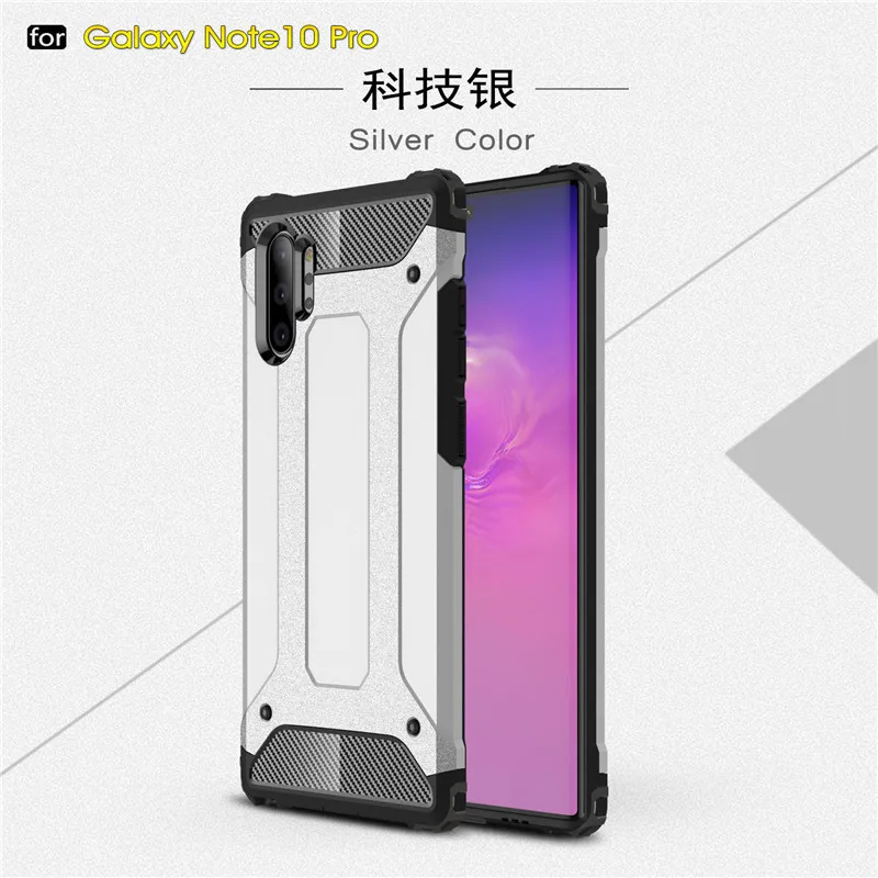 Phone Case For Samsung Galaxy Note 10 Pro Cover Anti-knock Silicone + Hard Plastic Case For Samsung Note 10 Pro Shockproof Funda
Phone Case For Samsung Galaxy Note 10 Pro Cover Anti-knock Silicone + Hard Plastic Case For Samsung Note 10 Pro Shockproof Funda