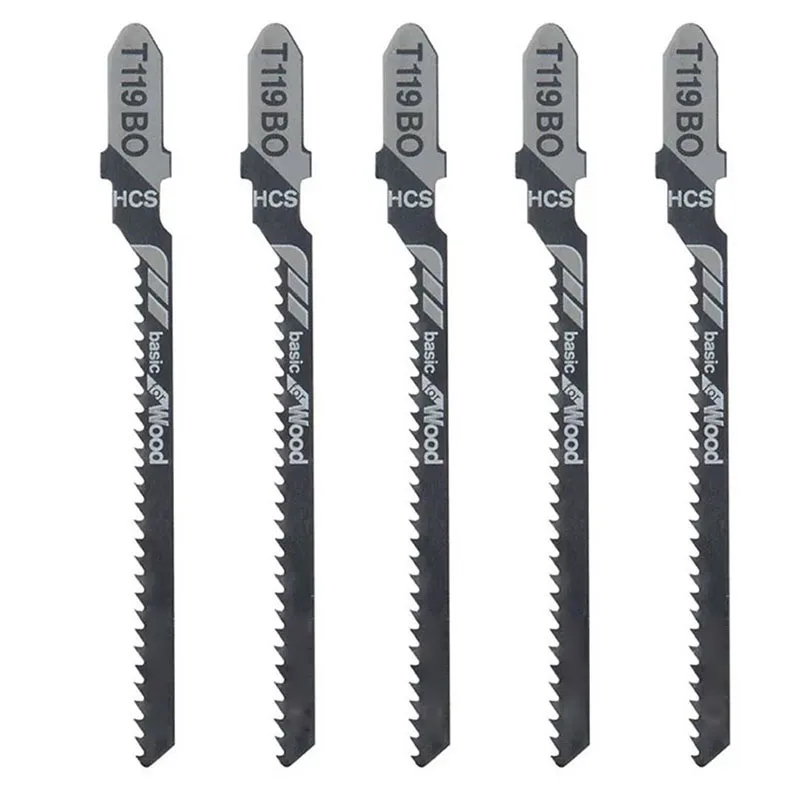 5pcs Jigsaw Blades 3" 75mm 12TPI T-Shank Multi Saber Blades For Wood Metal Cutting Dsic Reciprocating Saw Blade Set T119BO
5pcs Jigsaw Blades 3" 75mm 12TPI T-Shank Multi Saber Blades For Wood Metal Cutting Dsic Reciprocating Saw Blade Set T119BO