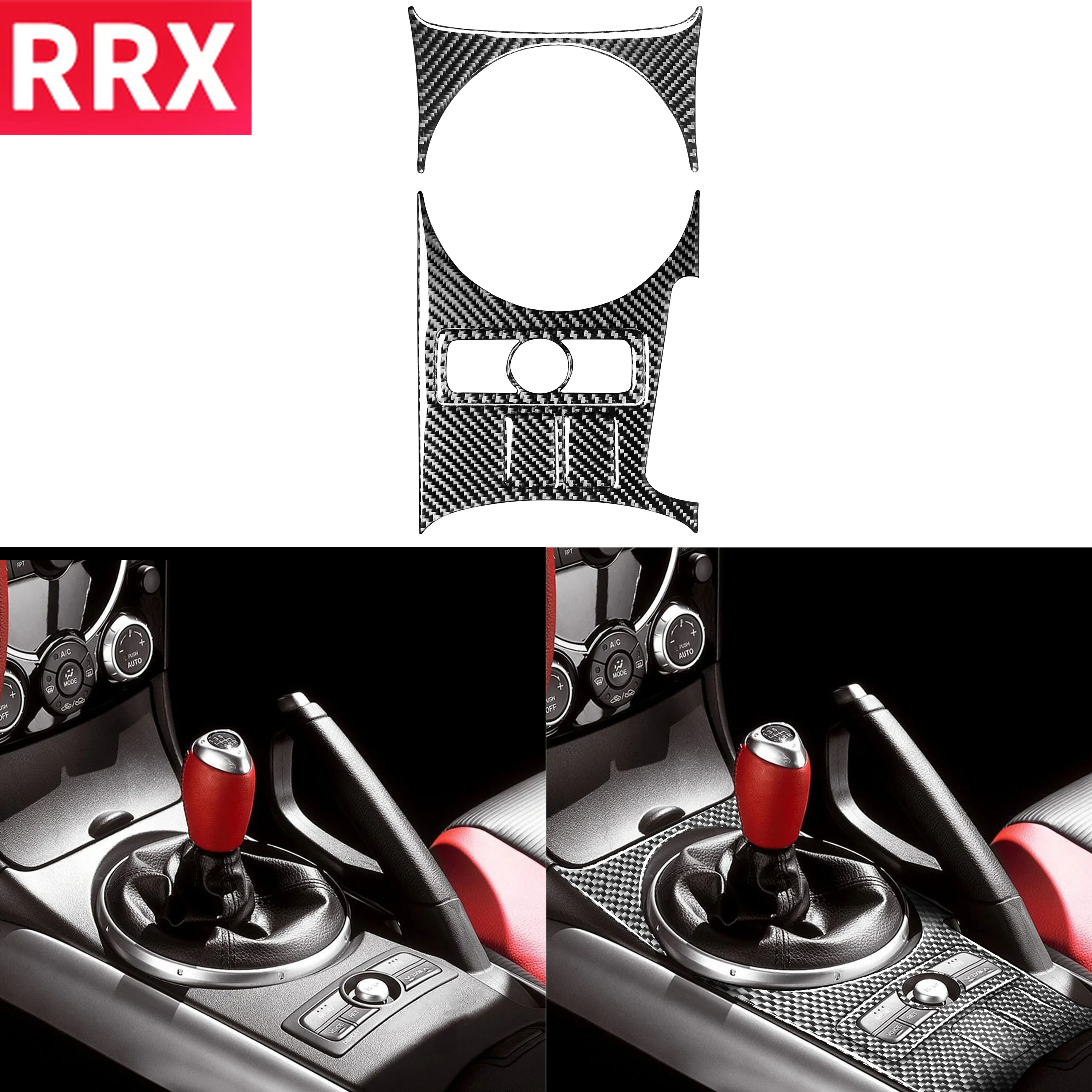 RRX For Mazda RX8 2004-2008 Accessories Gear Shifter Surround Carbon Fiber Sticker Automatic Transmission Panel Modified Cover
RRX For Mazda RX8 2004-2008 Accessories Gear Shifter Surround Carbon Fiber Sticker Automatic Transmission Panel Modified Cover