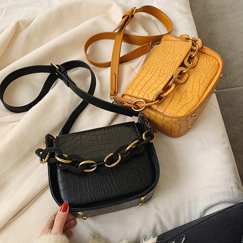 Fashion Small Crossbody Bags for Women with Chain Purses and Handbags Female Trend PU Leather Shopper Shoulder Messenger Bag Sac
Fashion Small Crossbody Bags for Women with Chain Purses and Handbags Female Trend PU Leather Shopper Shoulder Messenger Bag Sac