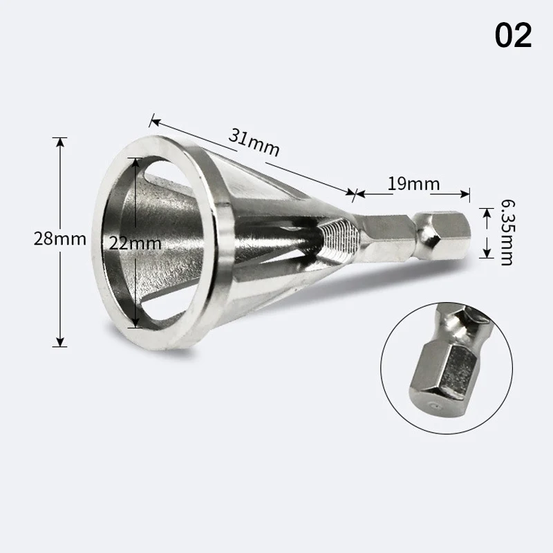 Deburring External Chamfer Tool Molybdenum Vanadium Remove Burr Tools for Drill Bit LB88
Deburring External Chamfer Tool Molybdenum Vanadium Remove Burr Tools for Drill Bit LB88
