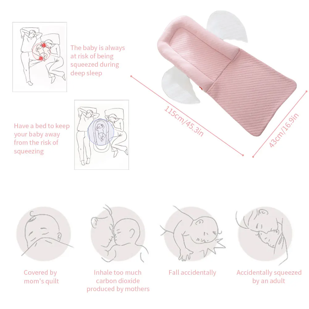 43*115cmFoldable Knitted Wing Bed Wrapped Blanket Bag Is Portable Removable And Washable Travel Bed Crib Foldable Knitted Wings
43*115cmFoldable Knitted Wing Bed Wrapped Blanket Bag Is Portable Removable And Washable Travel Bed Crib Foldable Knitted Wings