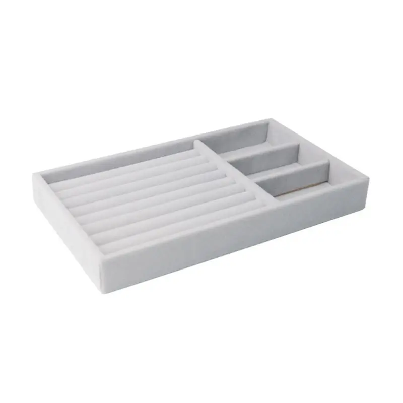 Stackable Velvet Jewelry Trays Organizer, Jewelry Storage Display Trays for Drawer, Earring Necklace Bracelet Ring Organizer
Stackable Velvet Jewelry Trays Organizer, Jewelry Storage Display Trays for Drawer, Earring Necklace Bracelet Ring Organizer