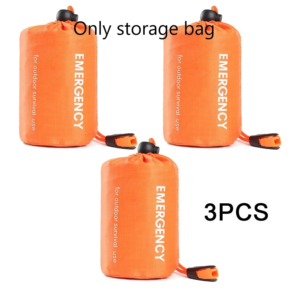 3* Emergency Storage Bag Waterproof Outdoor Survival Camping Hiking Pack Reusable Multifunction Emergency Sleeping Bags
3* Emergency Storage Bag Waterproof Outdoor Survival Camping Hiking Pack Reusable Multifunction Emergency Sleeping Bags