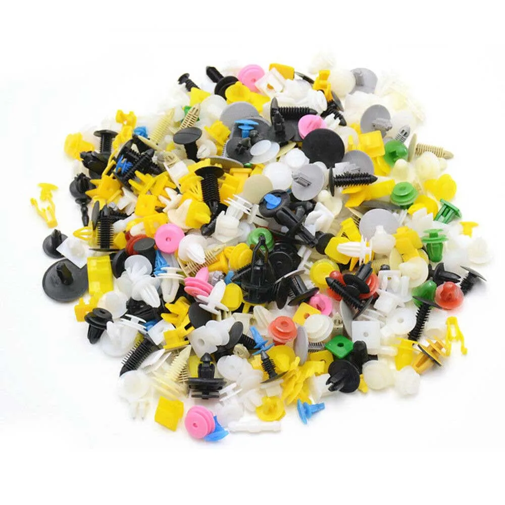 100pcs Plastic Car Clips Bumper Door Panel Rivet Fasteners Decorative Moulding Clips Fender Retainer Clip Rivets High Quality
100pcs Plastic Car Clips Bumper Door Panel Rivet Fasteners Decorative Moulding Clips Fender Retainer Clip Rivets High Quality
