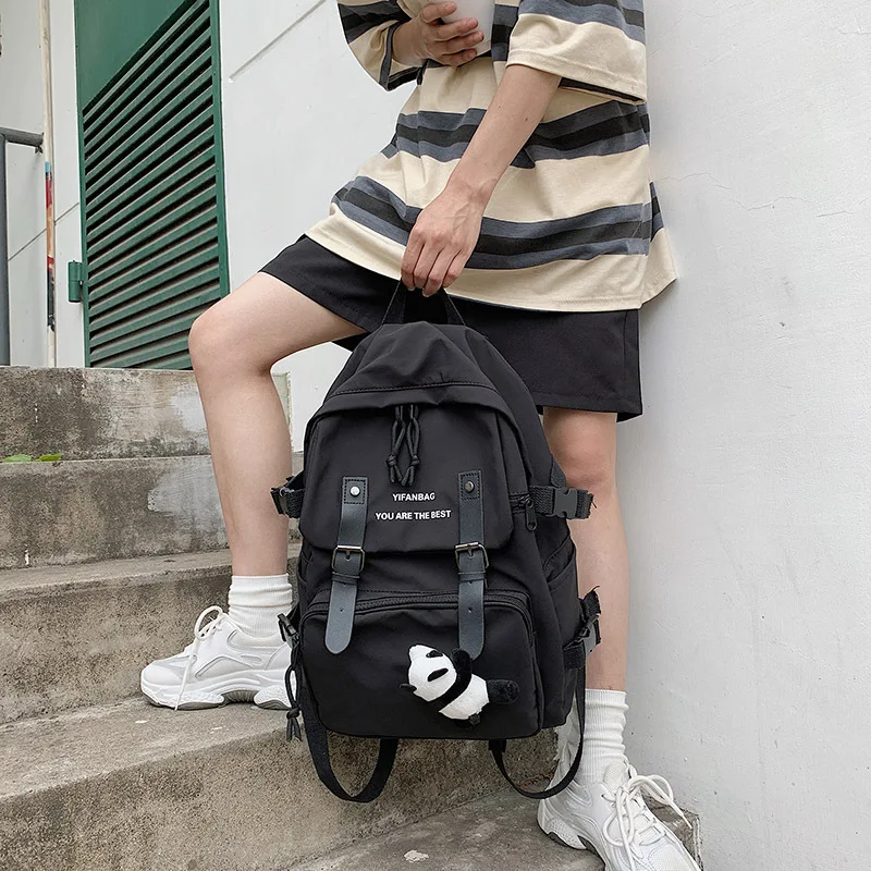 New backpack man instagram fashion fashion Internet red backpack high school students with large capacity pendant backpack
New backpack man instagram fashion fashion Internet red backpack high school students with large capacity pendant backpack