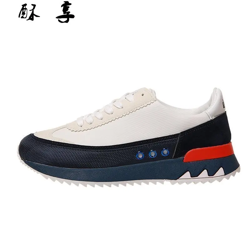 Spring New Women's Casual Shoes Thick-soled Lace-up Fashion Women's Comfortable Walking Platform Women's Sports Vulcanized Shoes
Spring New Women's Casual Shoes Thick-soled Lace-up Fashion Women's Comfortable Walking Platform Women's Sports Vulcanized Shoes