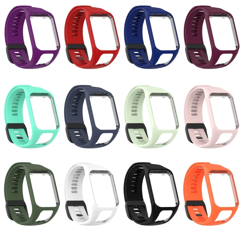 35EA совместимый с Tomtom4 высококачественные ремешки регулируемые спортивные силиконовые сменные ремешки для часов Ремешки Наручные ремешки
35EA совместимый с Tomtom4 высококачественные ремешки регулируемые спортивные силиконовые сменные ремешки для часов Ремешки Наручные ремешки