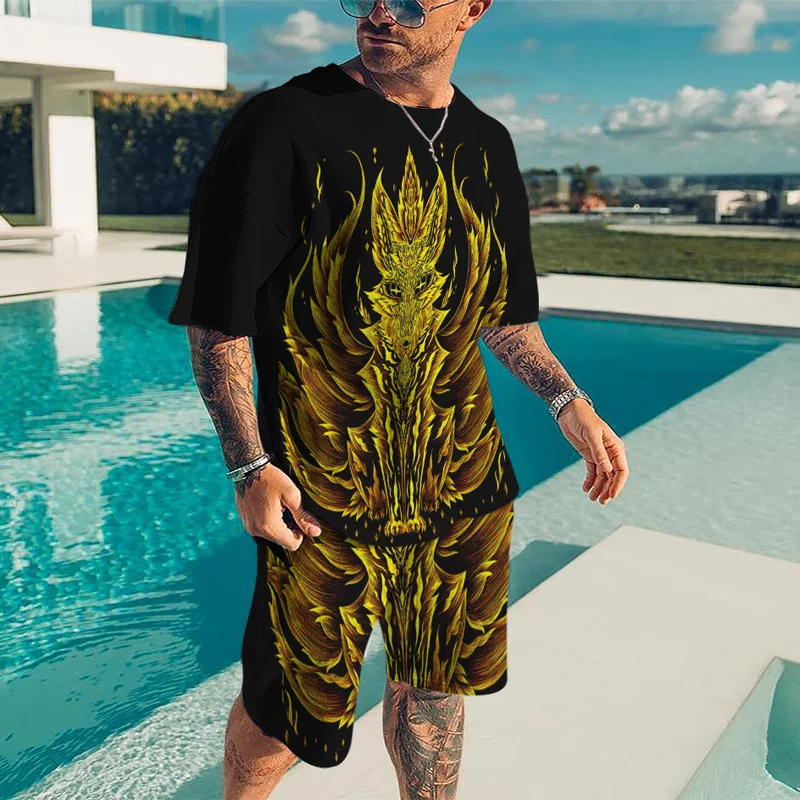 New Summer Sportswear T-shirt Men's Casual O-neck Basic Suit Men high-quality Classic Tops Ssportswear Oversized Shorts T shirt
New Summer Sportswear T-shirt Men's Casual O-neck Basic Suit Men high-quality Classic Tops Ssportswear Oversized Shorts T shirt