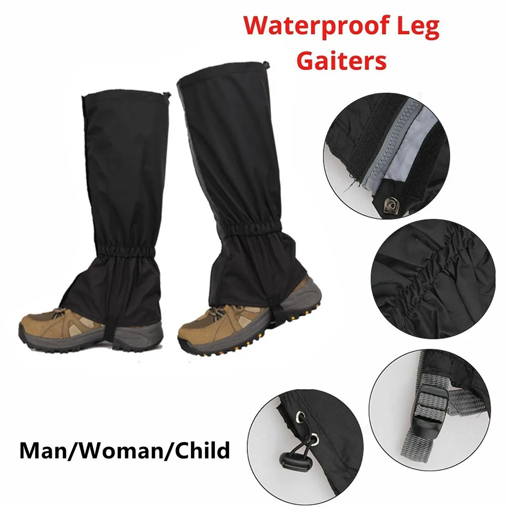 Adult Child Outdoor Hiking Boot Gaiter Waterproof Snow Leg Legging Cover Hunting Camping Snow Leg Gaiters Shoes Warmer Cover
Adult Child Outdoor Hiking Boot Gaiter Waterproof Snow Leg Legging Cover Hunting Camping Snow Leg Gaiters Shoes Warmer Cover