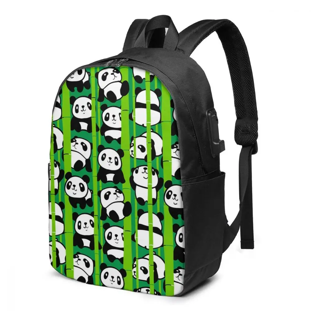 Fashion Backpack Cute Panda And Bamboo Student School Bag For Boy Girl Teenager USB Charge Computer Laptop Back Pack
Fashion Backpack Cute Panda And Bamboo Student School Bag For Boy Girl Teenager USB Charge Computer Laptop Back Pack