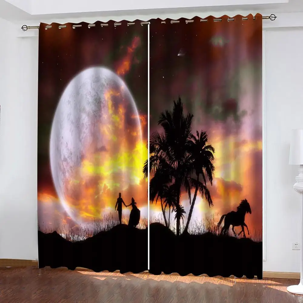 Luxury Blackout 3D Window Curtains For Living Room Bedroom sunset beach curtains Decoration curtains
Luxury Blackout 3D Window Curtains For Living Room Bedroom sunset beach curtains Decoration curtains