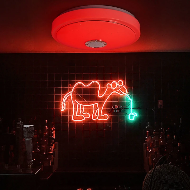 HOT 60W RGB Dimmable Music Ceiling lamp Remote and APP control Ceiling Lights AC110-265V for home bluetooth speaker lighting
HOT 60W RGB Dimmable Music Ceiling lamp Remote and APP control Ceiling Lights AC110-265V for home bluetooth speaker lighting