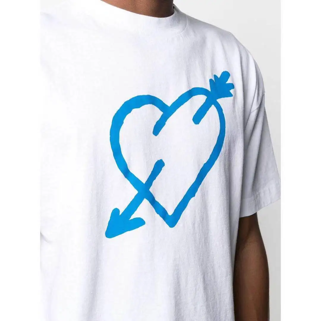 Hip Hop T-shirt For Men Summer Round Neck Loose T-shirts Love Heart Print Tee Shirts Cotton Short Sleeve Streetwear Tshirt
Hip Hop T-shirt For Men Summer Round Neck Loose T-shirts Love Heart Print Tee Shirts Cotton Short Sleeve Streetwear Tshirt