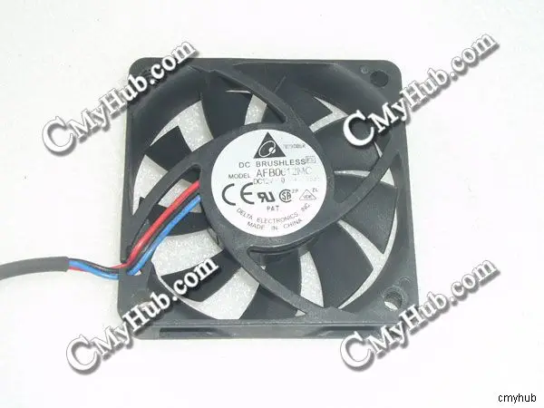 Охлаждающий вентилятор для Delta Electronics AFB0612MC 6S33 постоянный ток 12 В 6013 А дюйма 6 см 60