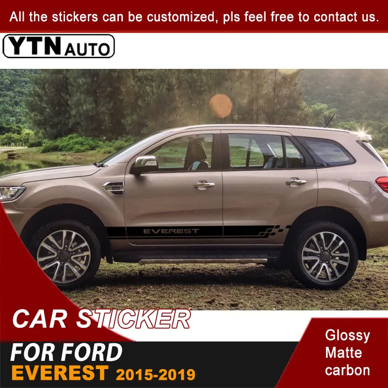 fit For Ford Everest 2015 2016 2017 2018 2019 Car Decals Side Body Racing Stripe Styling Graphic Vinyl Car Decoration Stickers 
fit For Ford Everest 2015 2016 2017 2018 2019 Car Decals Side Body Racing Stripe Styling Graphic Vinyl Car Decoration Stickers