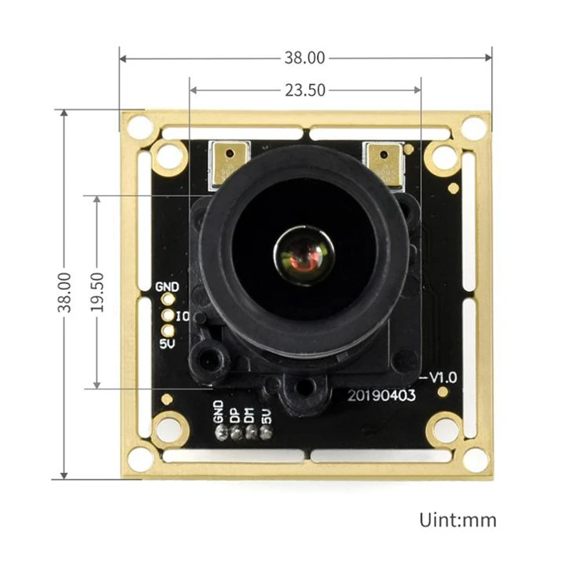 IMX335 5MP USB Camera (A) 2592X1944,Large Aperture, 2K Video Recording, Plug-And-Play, Driver Free
IMX335 5MP USB Camera (A) 2592X1944,Large Aperture, 2K Video Recording, Plug-And-Play, Driver Free