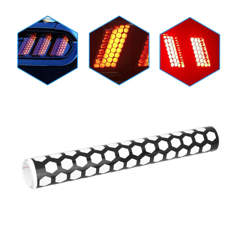 1Pcs Car Rear Tail Light Lamp Honeycomb Stickers Car Decal Black Car Decor Car Sticker Car Accessories 48x30cm For All Car Light
1Pcs Car Rear Tail Light Lamp Honeycomb Stickers Car Decal Black Car Decor Car Sticker Car Accessories 48x30cm For All Car Light
